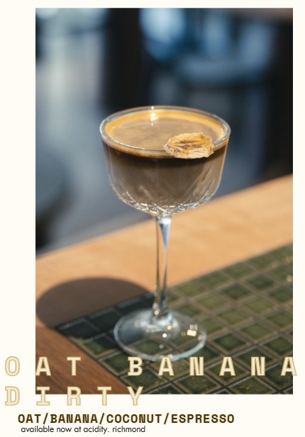 Oat Banana Dirty